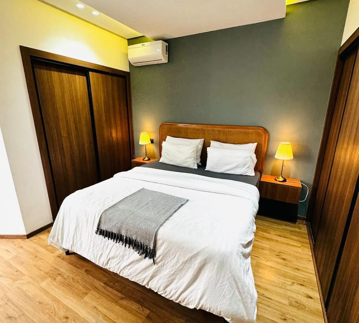 Apartment With Gym ! Private Parking Kazablanka Fas